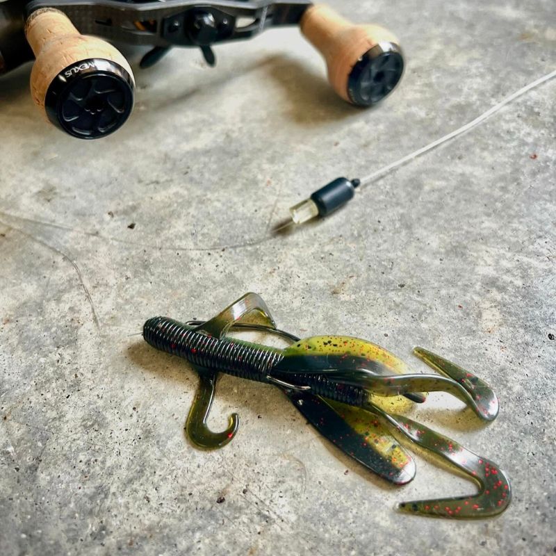 evolution fishing lures Red Gill EVO Dark Red / 115mm 4/pk its perfect for quick access and organization in any condition Evolution Lures - Ruckus 5.5"