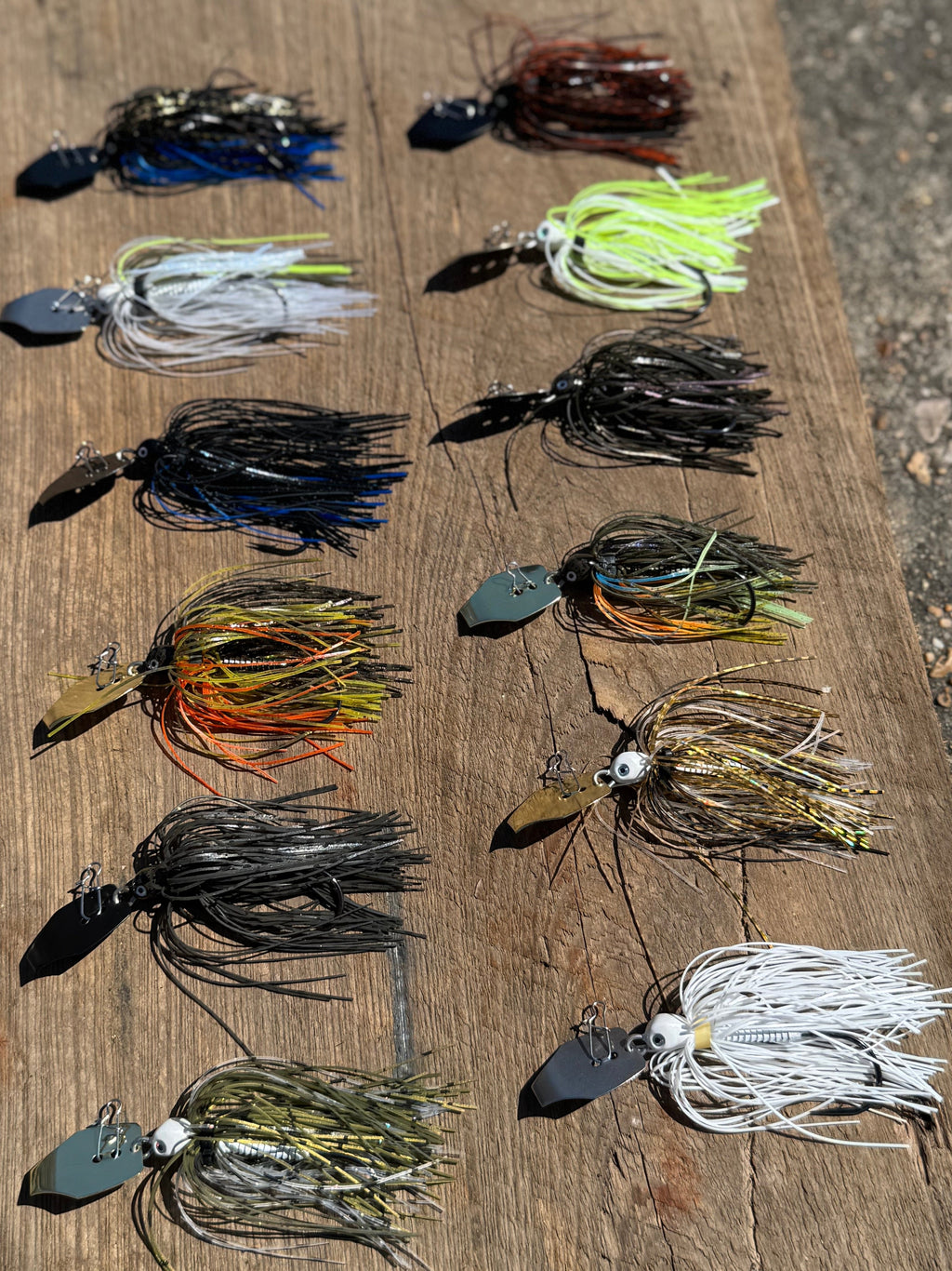 V&M The Blade Jig 3/8 oz. White