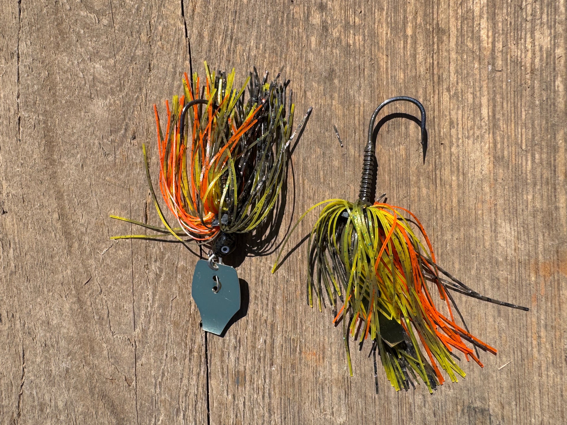 bass lures broom bait The BLADE 3/8 oz / Chartreuse White