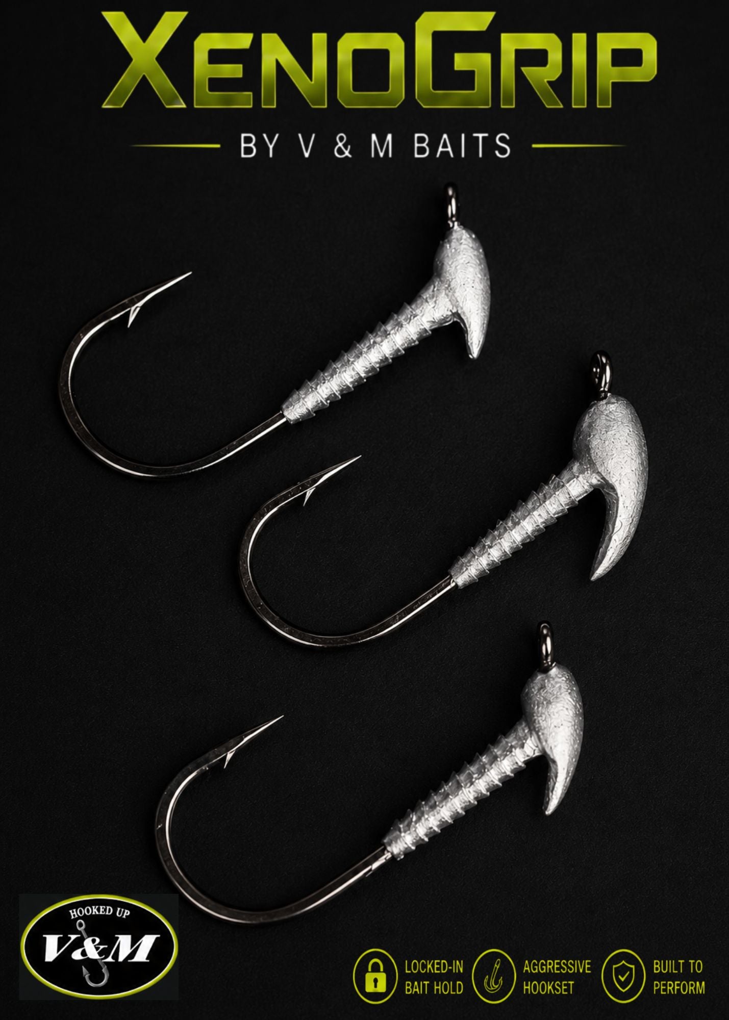 XENO GRIP HOOK 3PK – V & M Baits