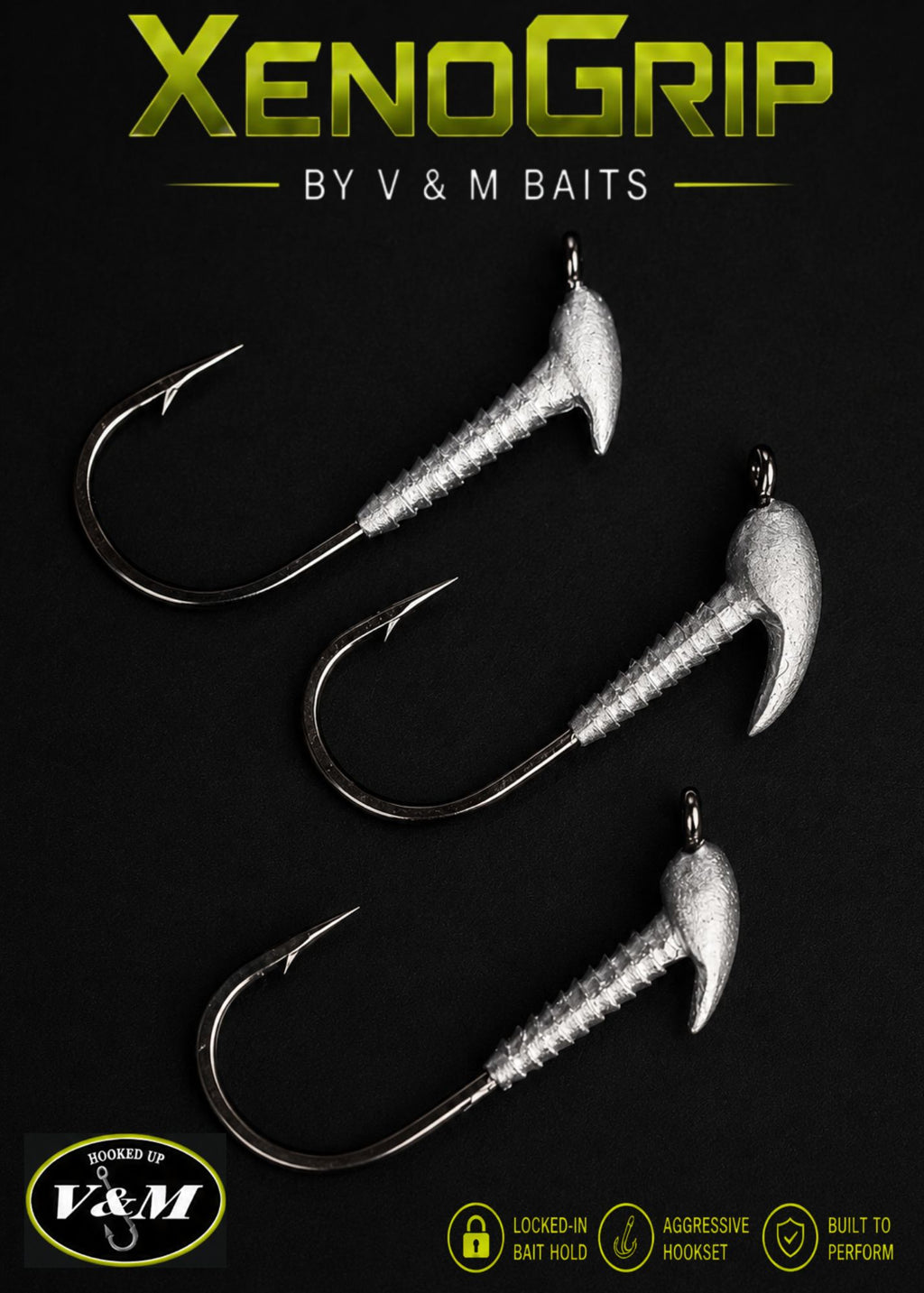 XENO GRIP HOOK 3PK