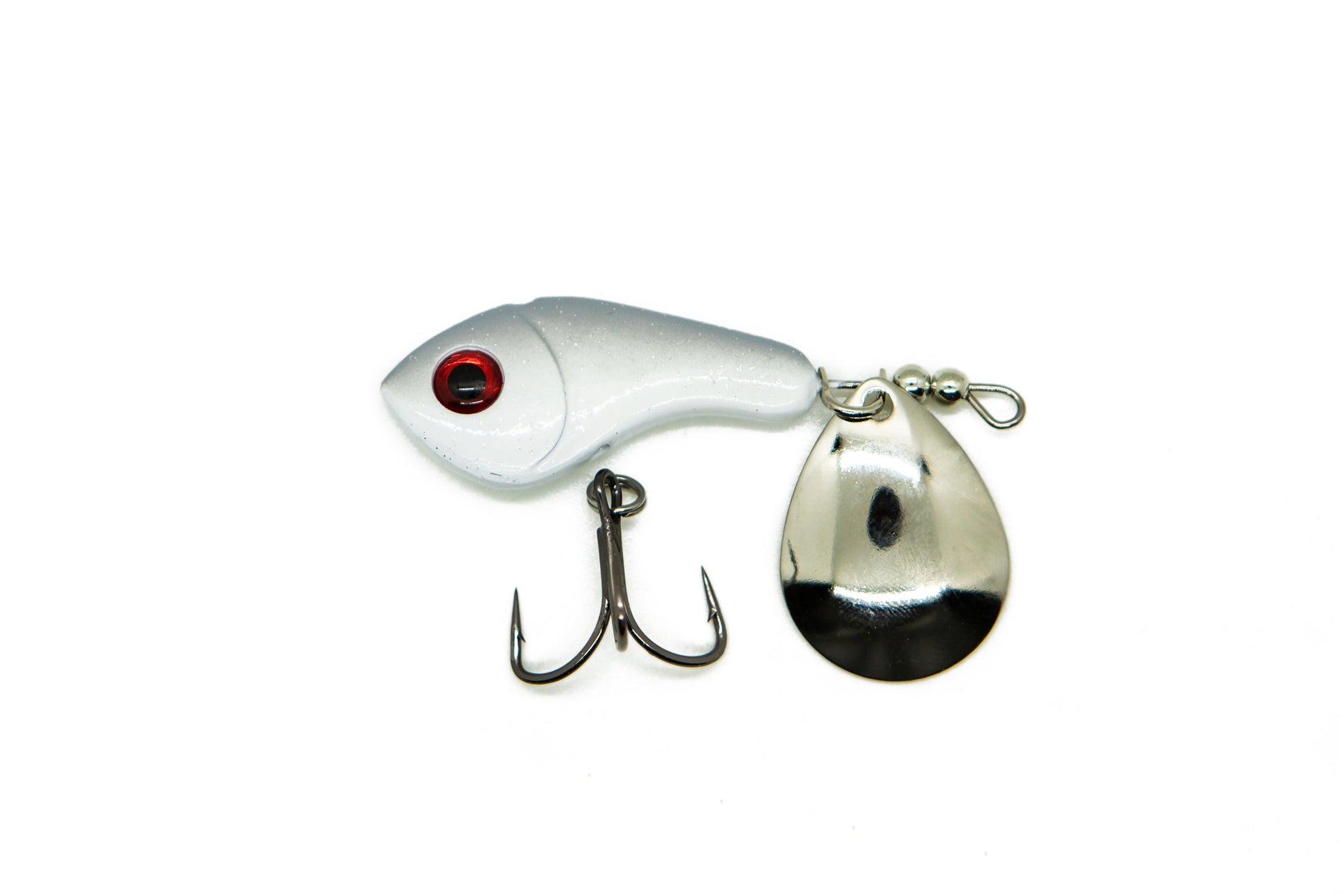 best lure for fishing in lill V&M Lil HAMMER, Silver Fox / 1oz