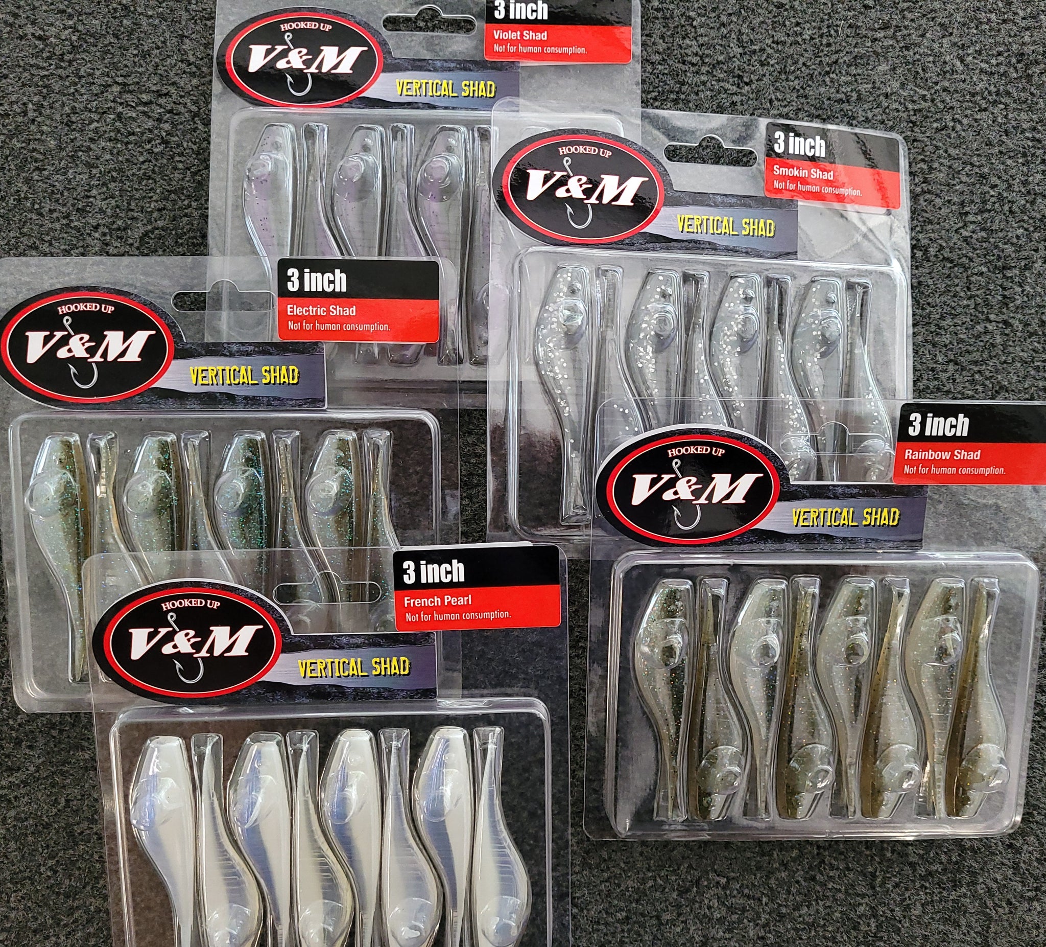 Vertical Shad – V&M Baits Tackle