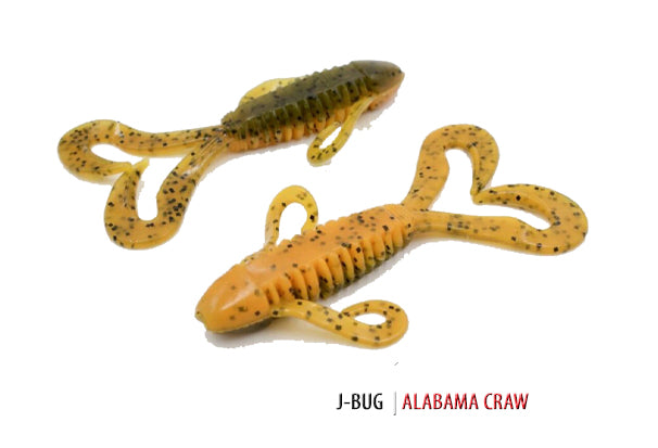 V&M J-Bug soft plastic creature bait